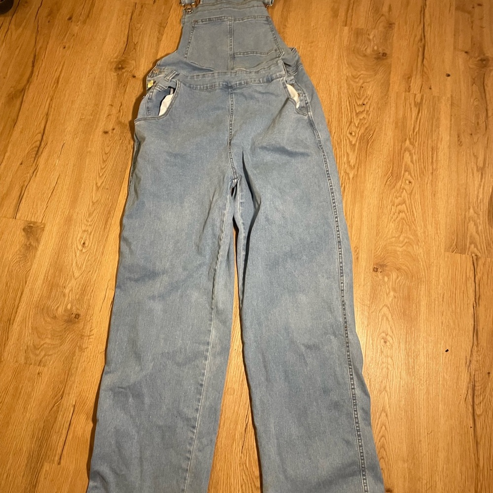 Blue Denim Overalls